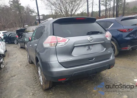 2015 Nissan Rogue Sv z USA, uszkodzony, nr VIN KNMAT2MT7FP559542